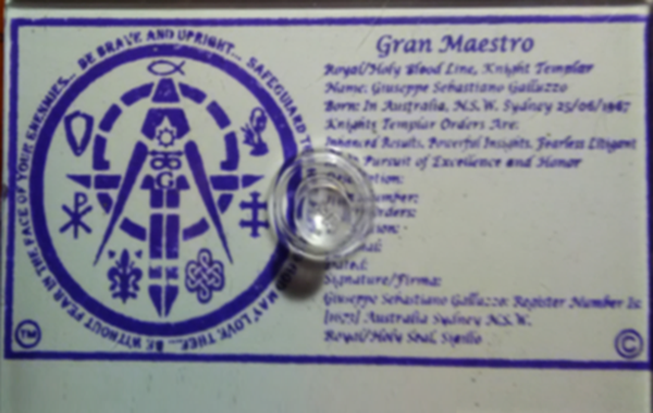 G.S.G Knights Templar Seal G.S.G Knights Templar Seal